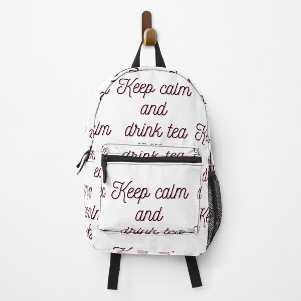 Item preview, Keep calm and drink tea quote designed and sold by Selenysm.