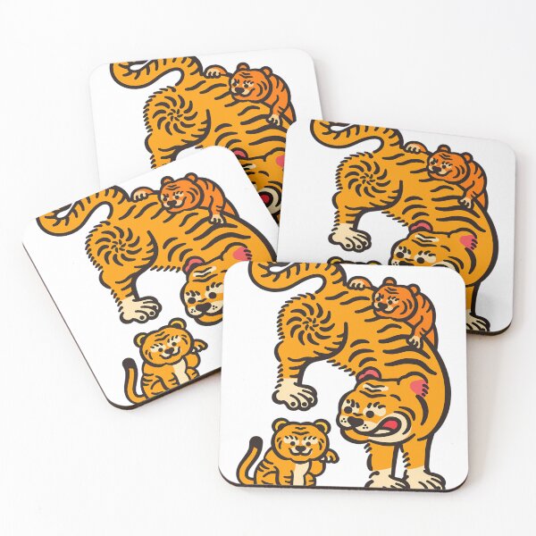 Item preview, Tiger and Cub designed and sold by art-anil-red.
