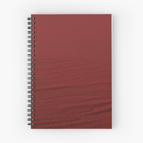 Item preview, Minimalist Deep Red Sand Dunes | Solid Crimson Desert Texture Art designed and sold by Midnight Veil Designs.