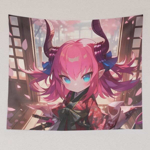 Item preview, Elizabeth Bathory Fate Grand Order Cherry Blossoms Cute Chaos designed and sold by TanglenRabbit.