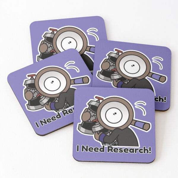 Item preview, Dandy's World Sticker: "I Need Research!" designed and sold by SNAPPJAWZ.