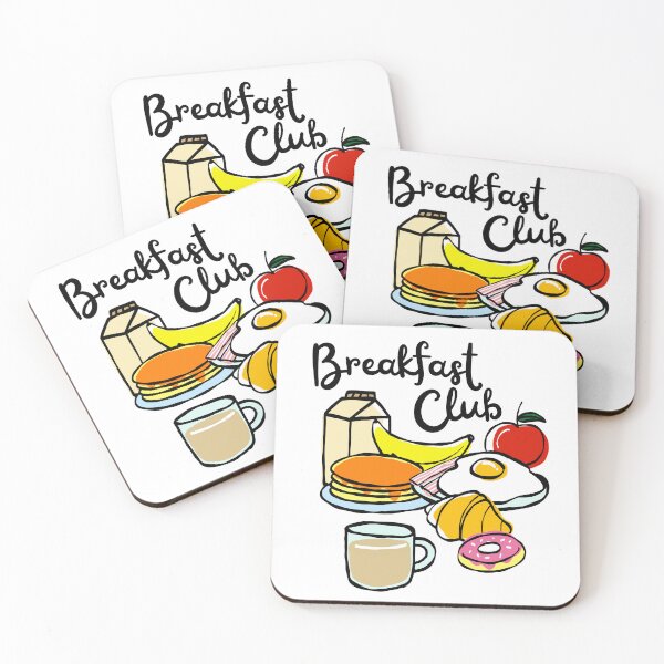 Item preview, Breakfast Club, foodie minimalist design designed and sold by Shedronpanda.