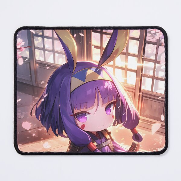 Item preview, Nitocris Fate Grand Order Chibi Samurai In Sakura Sunset designed and sold by TanglenRabbit.