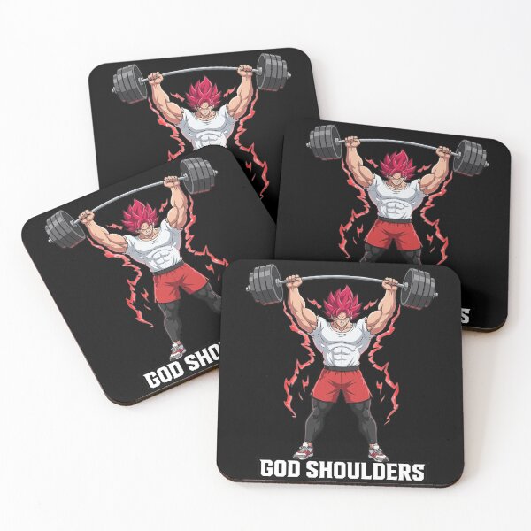 Item preview, Shoulder God – Anime Gym Beast Design designed and sold by Inner Flame Studio.