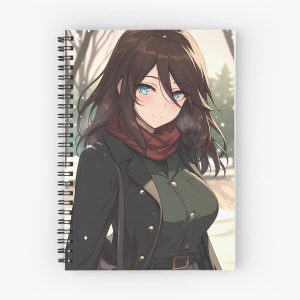 Item preview, Nonna Girls Und Panzer Winter Scarf Cozy Snow Smile designed and sold by TanglenRabbit.