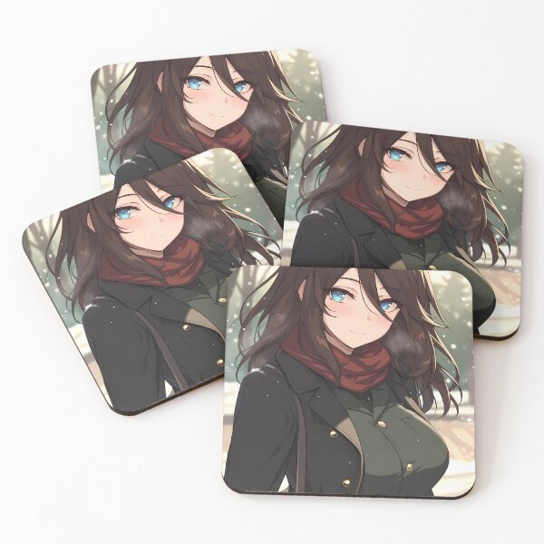 Item preview, Nonna Girls Und Panzer Winter Scarf Cozy Snow Smile designed and sold by TanglenRabbit.