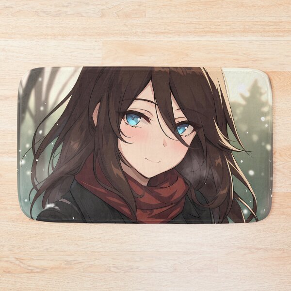 Item preview, Nonna Girls Und Panzer Winter Scarf Cozy Snow Smile designed and sold by TanglenRabbit.