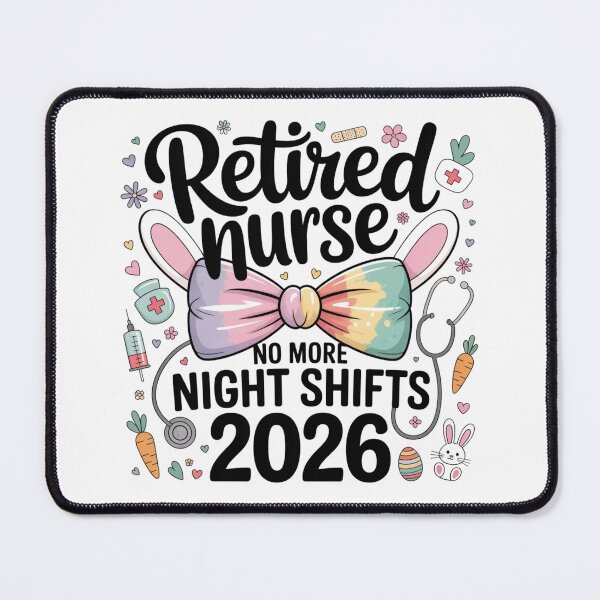 Item preview, Retired Nurse 2026 No More Night Shifts Classic T-Shirt designed and sold by podlook.