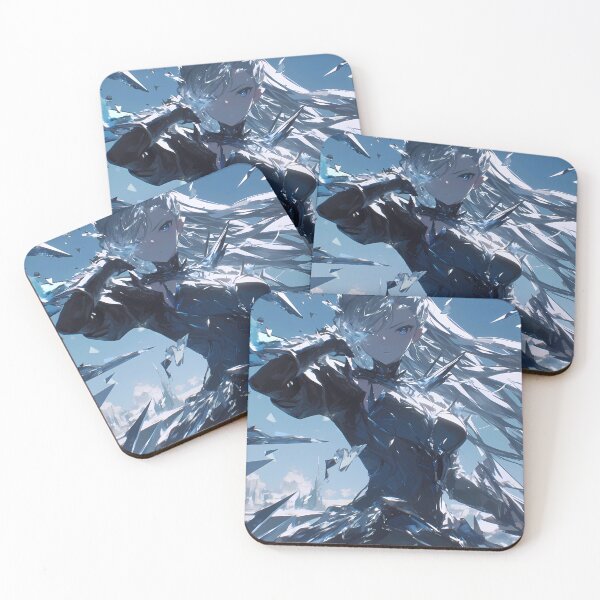 Item preview, Origami Tobiichi Date A Live Silver Armor Ice Shard Power designed and sold by TanglenRabbit.