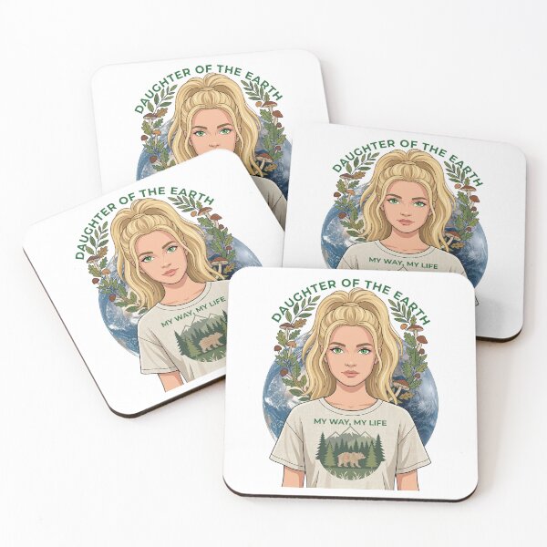 Item preview, Daughter of the Earth - Nature and Wilderness Spirit designed and sold by SlavicKemp.