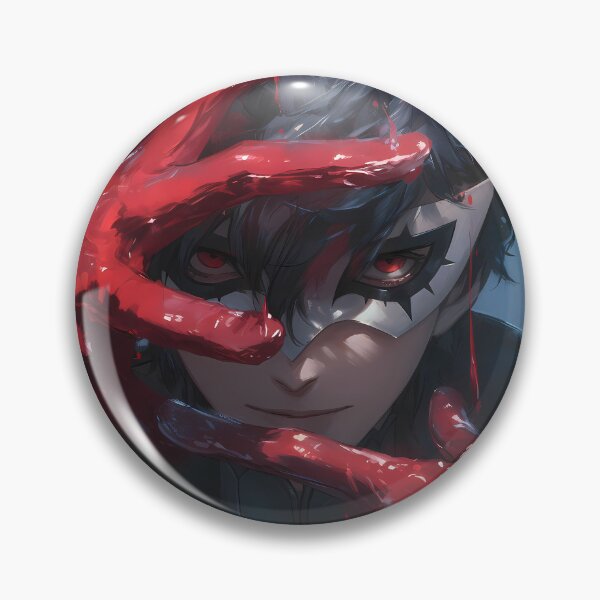 Item preview, Ren Amamiya Persona 5 Masked Phantom Thief Red Paint Drama designed and sold by TanglenRabbit.