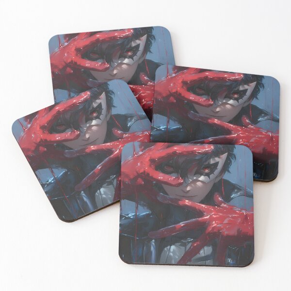 Item preview, Ren Amamiya Persona 5 Masked Phantom Thief Red Paint Drama designed and sold by TanglenRabbit.