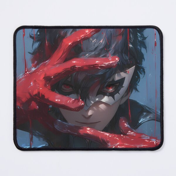 Item preview, Ren Amamiya Persona 5 Masked Phantom Thief Red Paint Drama designed and sold by TanglenRabbit.