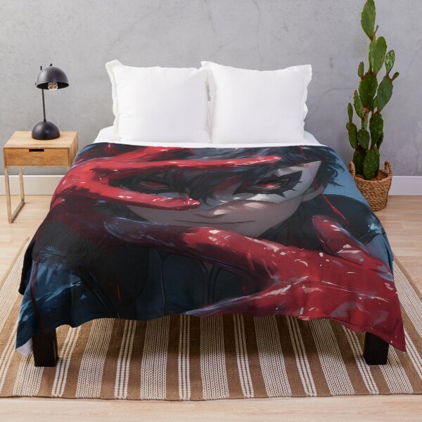 Item preview, Ren Amamiya Persona 5 Masked Phantom Thief Red Paint Drama designed and sold by TanglenRabbit.