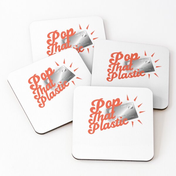 Item preview, Pop that plastic credit card graphic designed and sold by BondWorksArt.