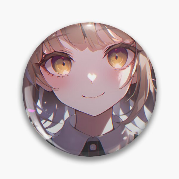 Item preview, Chihiro Fujisaki Danganronpa Cute Pastel Confetti Smile designed and sold by TanglenRabbit.