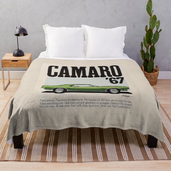 Item preview, 1967 Camaro Rally Sport Vintage Ad Style Muscle Car Art designed and sold by TheArtOfCar.