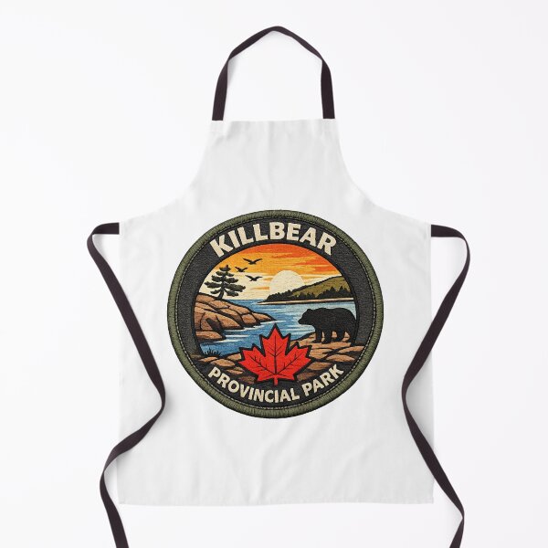 Item preview, Killbear Provincial Park Vintage Patch Design designed and sold by CompassLake.