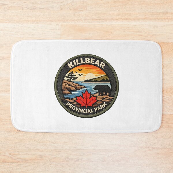 Item preview, Killbear Provincial Park Vintage Patch Design designed and sold by CompassLake.