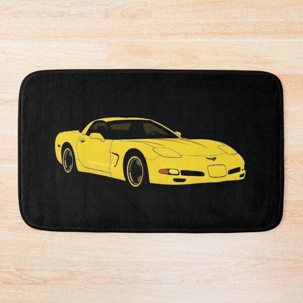 Item preview, Yellow Corvette C5 Vector Sports Car Art designed and sold by TheArtOfCar.