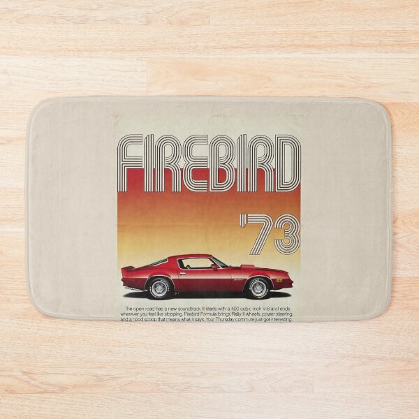 Item preview, 1973 Firebird Vintage Ad Style Muscle Car Art designed and sold by TheArtOfCar.