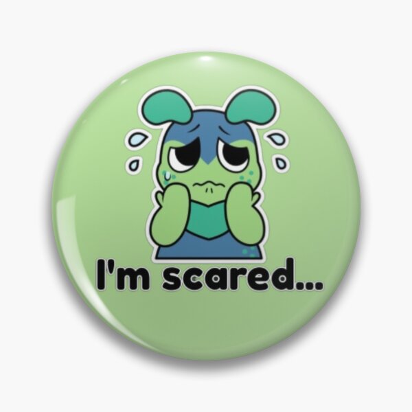 Item preview, Dandy's World Sticker: "I'm scared...!" designed and sold by SNAPPJAWZ.