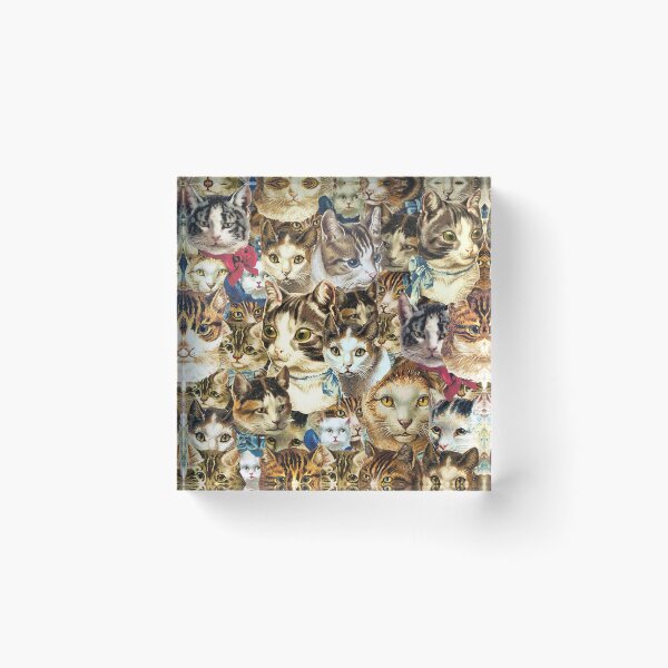 Item preview, Victorian cat heads designed and sold by beesocks.