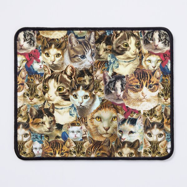 Item preview, Victorian cat heads designed and sold by beesocks.