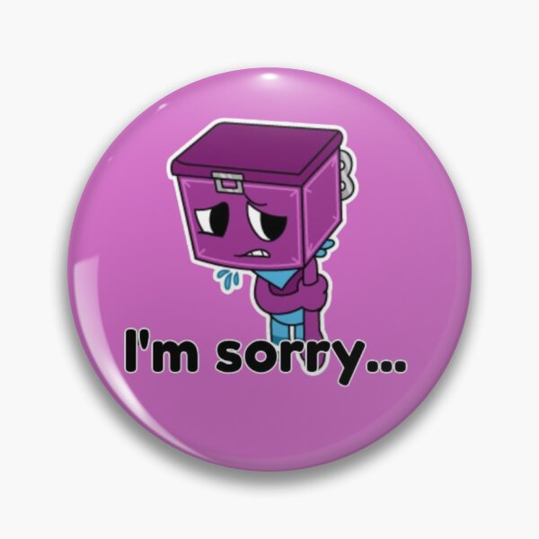 Item preview, Dandy's World Sticker: "I'm sorry..." designed and sold by SNAPPJAWZ.