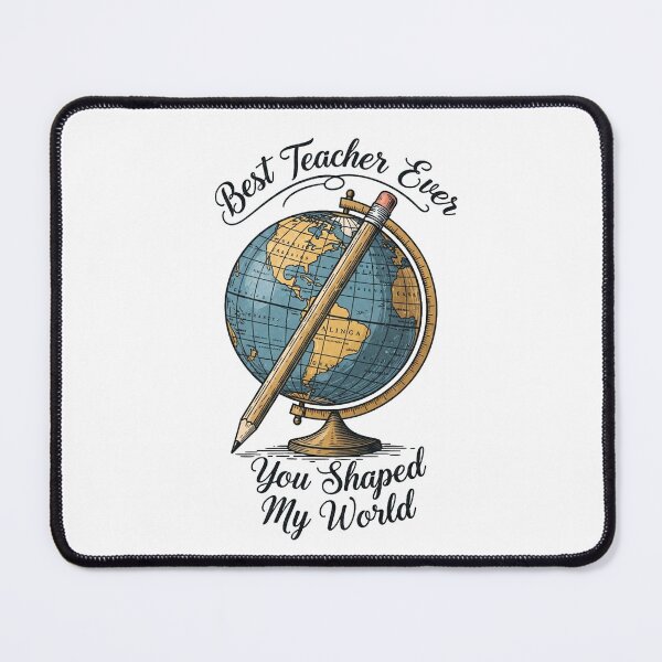 Item preview, Best Teacher Ever – You Shaped My World designed and sold by FlamaC.