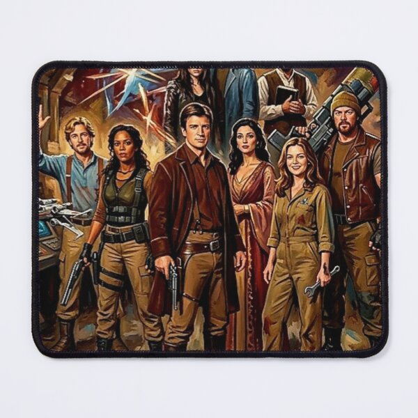 Item preview, Firefly Flight: Stylized Intergalactic Tribute designed and sold by Art's Diner.