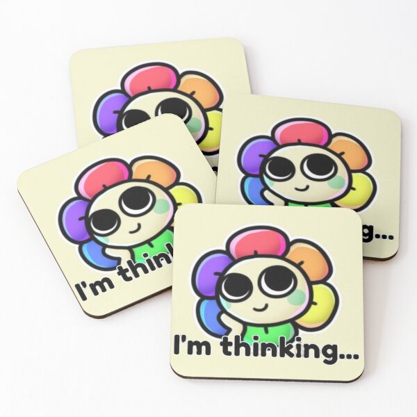 Item preview, Dandy's World Sticker: "I'm thinking..." designed and sold by SNAPPJAWZ.