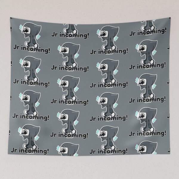 Item preview, Dandy's World Sticker: "Jr incoming!" designed and sold by SNAPPJAWZ.