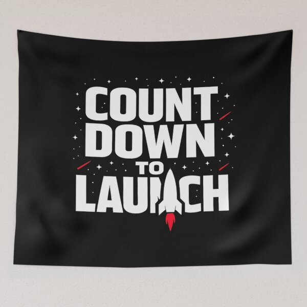 Item preview, Count Down To Launch Artemis Rocket Space Mission Funny Classic T-Shirt designed and sold by kittens2doggy.