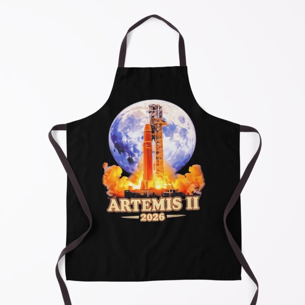 Item preview, Artemis II 2026 Rocket Launch Moon Mission Realistic Space Classic T-Shirt designed and sold by kittens2doggy.