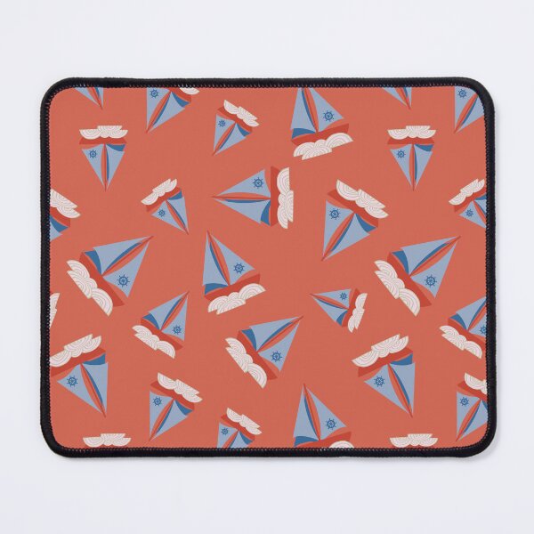 Item preview, Scattered Nautical Yachts and Ocean Waves NO24 Scattered Yachts designed and sold by HueyDesign.