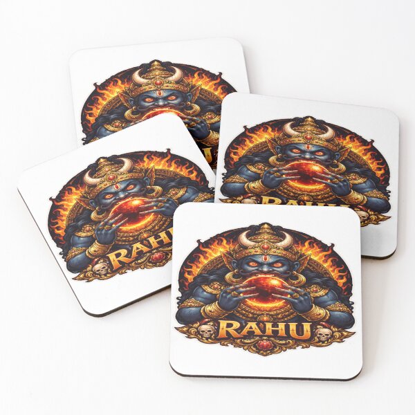 Item preview, Rahu Dev Cosmic Eclipse Power Sticker  designed and sold by Ashutoshwarade.