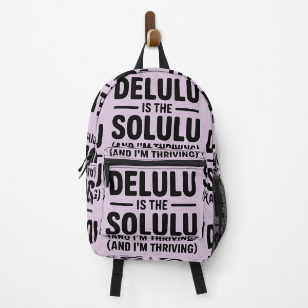Item preview, Delulu Is The Solulu – Funny Aesthetic Quote Tee & Sticker designed and sold by VectorJoy.