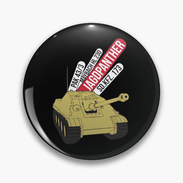 Item preview, Jagdpanther Tank Destroyer WWII Design designed and sold by Emberglowo.