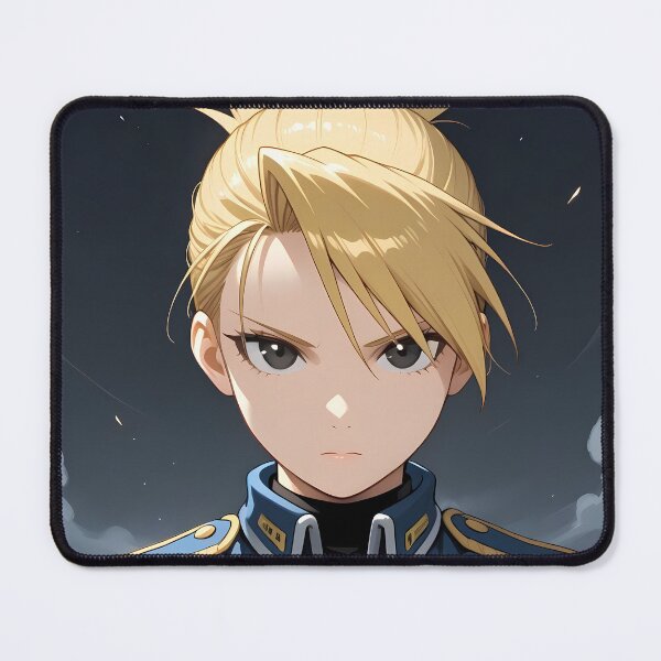 Item preview, Riza Hawkeye Fullmetal Alchemist Stoic Uniform Portrait designed and sold by 108Recordings.