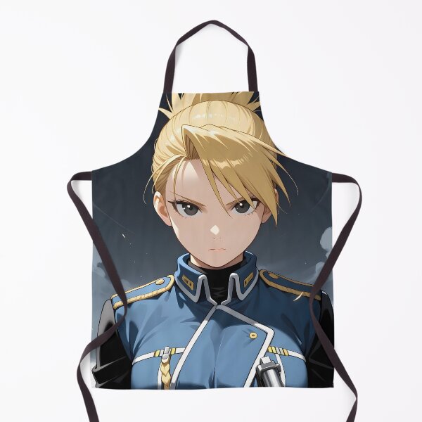 Item preview, Riza Hawkeye Fullmetal Alchemist Stoic Uniform Portrait designed and sold by 108Recordings.