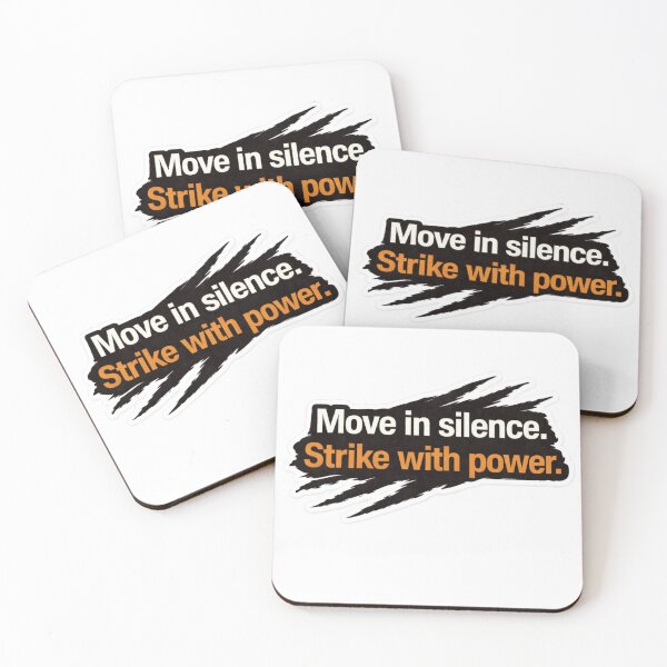Item preview, Move in Silence Strike with Power Quote  designed and sold by Ashutoshwarade.