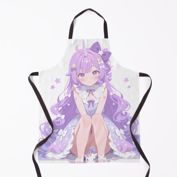 Item preview, Unicorn Azur Lane Chibi Starry Pastel Bows Cute Magic designed and sold by 108Recordings.