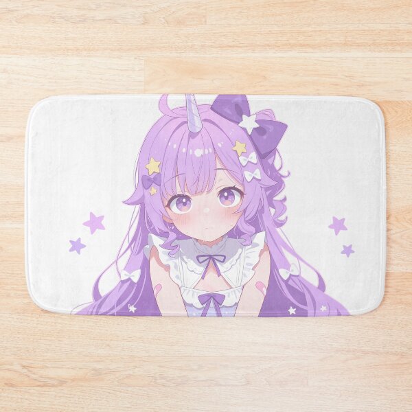 Item preview, Unicorn Azur Lane Chibi Starry Pastel Bows Cute Magic designed and sold by 108Recordings.