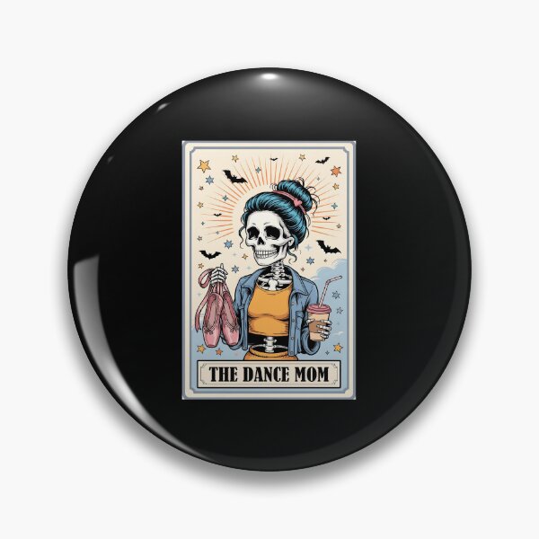 Item preview, The Dance Mom Skeleton Tarot Card Mother's Day designed and sold by KarimSoCute.