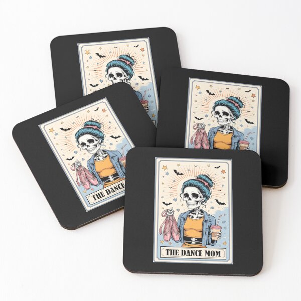 Item preview, The Dance Mom Skeleton Tarot Card Mother's Day designed and sold by KarimSoCute.