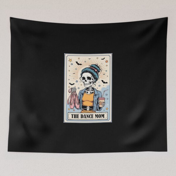 Item preview, The Dance Mom Skeleton Tarot Card Mother's Day designed and sold by KarimSoCute.