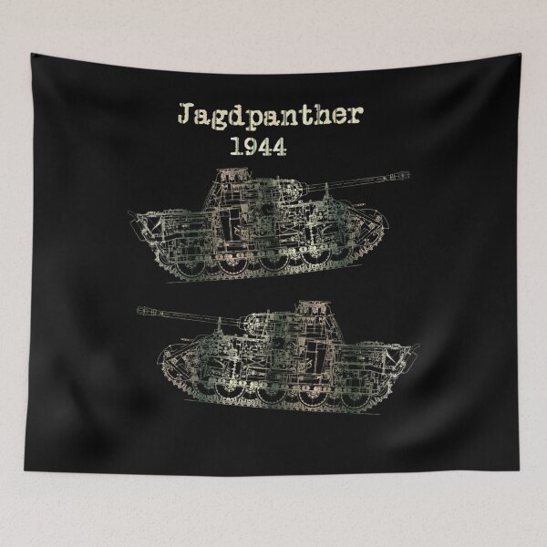Item preview, Jagdpanther 1944 Blueprint Tank Design designed and sold by Emberglowo.