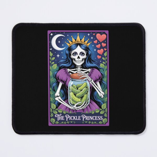 Item preview, The Pickle Princess Tarot Card Funny designed and sold by KarimSoCute.