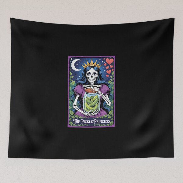 Item preview, The Pickle Princess Tarot Card Funny designed and sold by KarimSoCute.